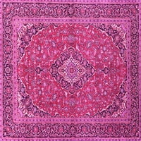Ahgly Company Zatvoreni pravokutnik Perzijske ružičaste tradicionalne prostirke, 4 '6 '