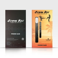 Dizajni glave službeno licencirane Cobra Kai grafika Sva dolina Karate prvenstvo Kožne knjige Novčanica Kompatibilna sa Samsung Galaxy A 5G 5g