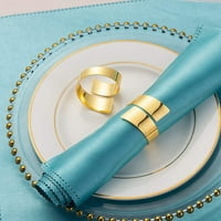 Pearl salvetni kopč sabrus prstenovi i salvete prstenovi za večeru stolni salvetionici Držači salvete