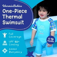 Cheekaaboo WarmieBabes kupaći kostim za djecu, brzo suho kupaći kostimi s termalnim bebama izrađen sa