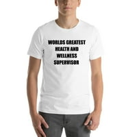 2xl svjetski svjetski zdravstveni i wellness supervizor kratkih rukava pamučna majica majica po nedefiniranim