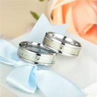 ZTTD moda jednostavan modni modni prsten sjaj fluorescentni prsten lično nakit noćni klub sjajni prsten