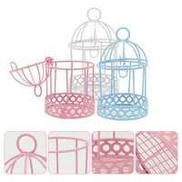 Izvrsna mini pohranjivanje ukrasite mini ptica kaveza dekoracija za pohranu radne površine