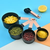 Hesoicy mjerna kašika - čista vaga - kopča za prsten - komforno hvatanje - plastika - mjerna set za mjerenje hrane - kuhinjski gadget - kućne potrepštine