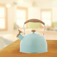2. litre zviždanje čajnica ergonomska hrđa za čaj od seoske kuće