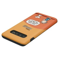 Galaxy Note Case Kikiriki sastojni hibridni [TPU + PC] poklopac branika - Cartoon Linus & Snoopy