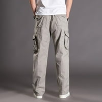 Zodggu ponude muške casual modne labave plus veličine na otvorenom sportske pantalone duge hlače pune