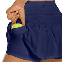 FSQJGQ suknje za žene Trendy Womens Golf kratke hlače Ženske kratke hlače Modne teniske hlače preklop