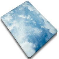 Kaishek Hard zaštitni poklopac školjke Kompatibilan je s puštanjem MacBook Pro 14 sa ID-om osjetljivim na dodir T tipa C model: plava serija A 0089