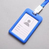 MANXIVOO prijenosni šareni zaposlenik ID kartice Naziv oznake remen za vrat plavi