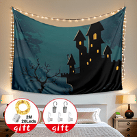 Halloween Dekorativna tapiserija, zombi tapiserija, za spavaću sobu dnevni boravak College Dorm Home