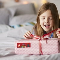 Pakirajte božićne naljepnice naljepnice za božićne ukrase poklon roll naljepnice naljepnice za djecu