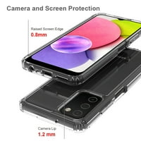 Aquafle Hybrid Slim dizajniran za Samsung Galaxy A03S Case Cvjetni, biljci