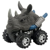 Apepal životinjska djeca poklon igračka dinosaur model mini igračaka automobila poklon povlačenje automobila