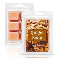 Ginger Snap - Crisp Đumbir Mirisni mirisni topljeni - Maksimalni mirisni WA kockice topi - - kocke