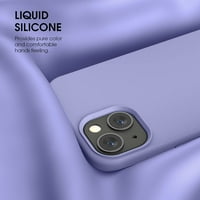 Kompatibilan sa iPhoneom, tekućim silikonskim mekim gel gumenim slojevima Cijelo pokriće tijelo [sa