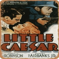 Metalni znak - Little Caesar - Vintage Rusty Look