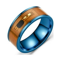 Prstenovi za teen djevojke, NFC mobilni telefon Smart prsten od nehrđajućeg čelika Bežični radio frekvencijski komunikacija nakit otpornosti na vodu