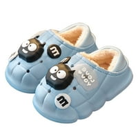Cipele za dijete Zimske pamučne papuče Djevojke Zatvoreni ukrasi neznanjavajućih negiranih pamučnih cipela za bebe cipele Sky Blue 8.5