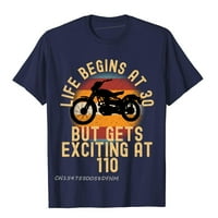 Jhpkjmotorcycle život dobiva uzbudljive vrhunske majice za muškarce premium pamučna majica ulica hip
