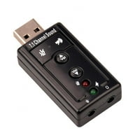 USB vanjski stereo zvučni adapter za Windows i Mac. Utikač i igrati nije potrebne upravljačke programe
