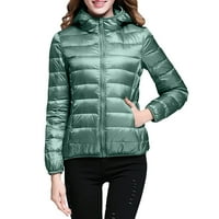 Frehsky zimski kaputi za žene topla vodootporna lagana jakna s kapuljačom s kapuljačnim protupožatnim