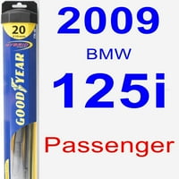 BMW 125i Oštrica za brisanje putnika - Hybrid