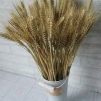 Umjetno prirodno pšenično sušeno cvijeće Bouquet Simulacija biljna udjela u dnevnom boravku