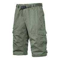 CLLIOS CARGO HLATS za muškarce plus veličine Radni kratke hlače s višestrukim džepom s pet komada povremene