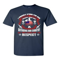S ponosom zadržite na našu nacionalnu majicu patriotskog vojnika DT-a