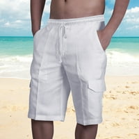 Royallovene muške ležerne pamučne kratke hlače Multi džep tether fitness vježbe hlače na plaži