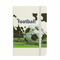 Fudbalski svijet Prvi pokret bilježnica Službeni tkanini Tvrđeni poklopac Klasični dnevnik časopisa