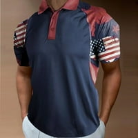Dan za muškarce Polo košulje Proljeće Summer Modni labavi ovratnik patentne patentne majice Polo majica