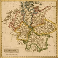 Njemačka po vintage mapama