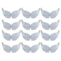 Srebrni mini krili kreativni DIY dekor anđeo krilo Diy kostim ruksački ruksak Pristupni zanati ukrasni