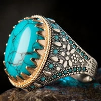 Lowrofile prstenovi za žene djevojke muškarci u inlayju result izjave nakit angažovanim prsten