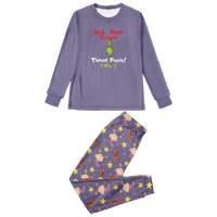Porodica Podudaranje božićne pidžame Postavi Božić Grinch Print Veličine djece-djece-ljubimac za kućne