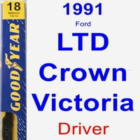 Ford Ltd Crown Victoria Obriši brisač brisača - Premium
