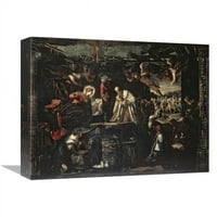 In. Oglađivanje magijskog umjetničkog tiska - Jacopo Tintoretto
