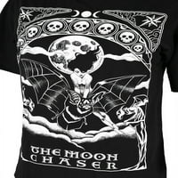Moon Chaser Tarot Gothic majica, crna, XL