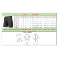 Leey-World Cargo Hlače Modne ljetne hlače Snažno slobodno vrijeme s više džepa muškim kombinezonima