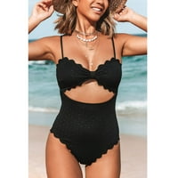 Cuoff Woff's Plus Size Sivering kupaći kostim kostim kupaći kupaći kostim kupaći kostimi Push Up Bikini