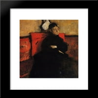 Duchesse de Montejasi-Cicerale uramljeni Art Print Edgar Degas