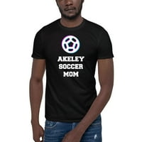 Tri ikona Akeley Soccer Mama kratkih rukava pamučna majica po nedefiniranim poklonima