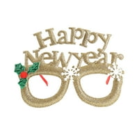 Novogodišnje naočale za zabave Fancy New Year Party naočale Smiješne sunčane naočale Dekoracija naočala