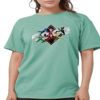 Cafepress - Moćy Morphin Pow ženska udobnost COLORS® majica - Ženska komforna boja® košulja