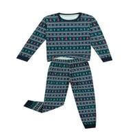 Božićne pidžame za obitelj podudaranje porodičnih božićnih pidžama set PJS Holiday Xmas Obiteljska jammies