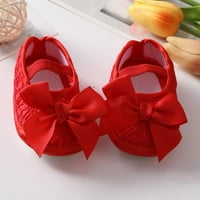Postavite novorođene djevojčice Princess Mary Jane cipele Toddler novorođenčad vjenčanica ravne cipele
