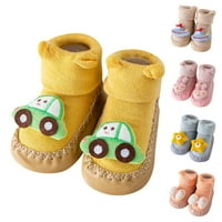 Leey-World Toddler Cipele Jesen i zimsko udobne cipele za bebe Slatko crtani uzorak zec zvijezde luk