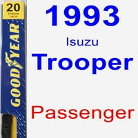 Isuzu Trooper Putnička brisača - premium